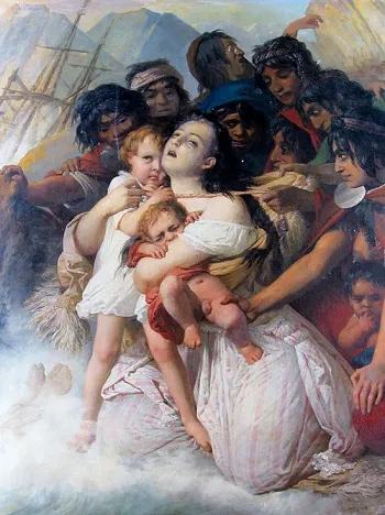 Monvoisin,_Raymond_-_Naufragio_del_barco_Joven_Daniel_1849
