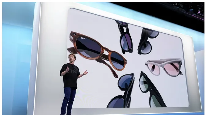 Mark Zuckerberg presenta sus gafas inteligentes