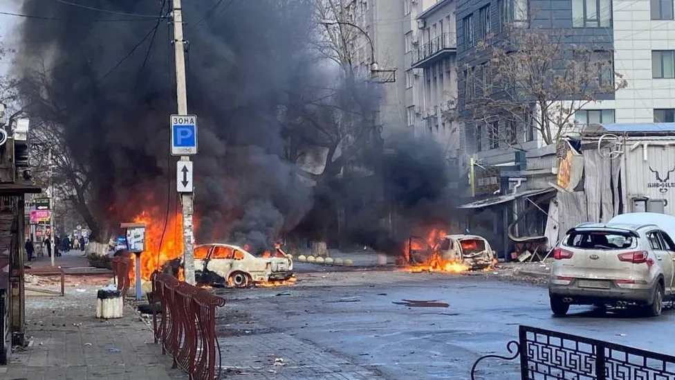 Ucrania atacada por Rusia