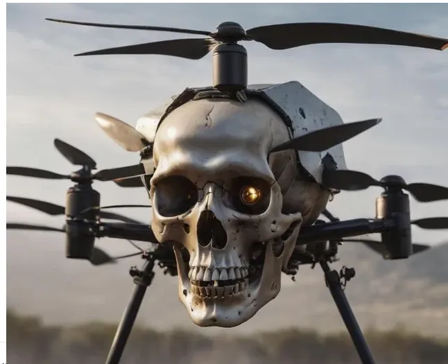 Dron Calavera asesino